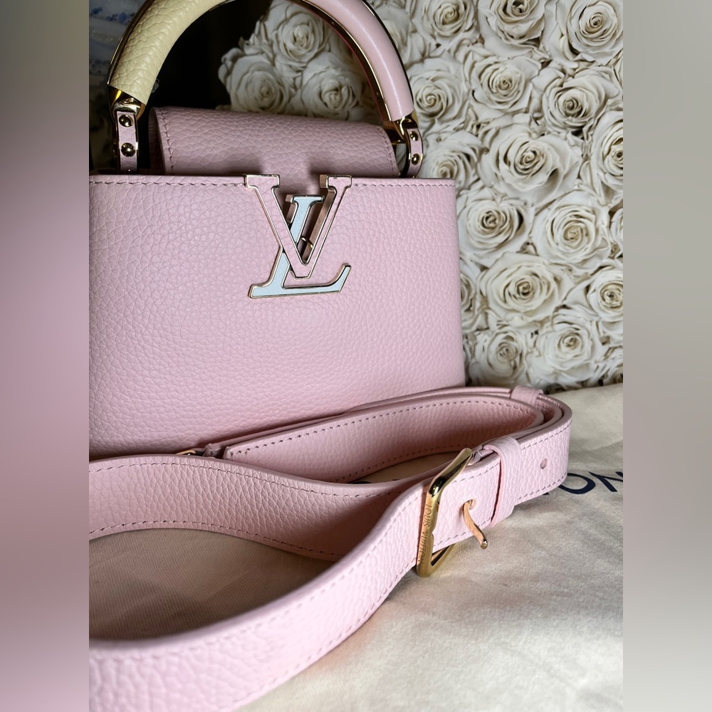 Louis Vuitton Capucines Mini – Unused Limited Edition in Pink